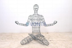 Композиция габионы медитация, h=150 см