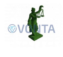 Топиари скульптура Фемида, h=200 см — газон Eco