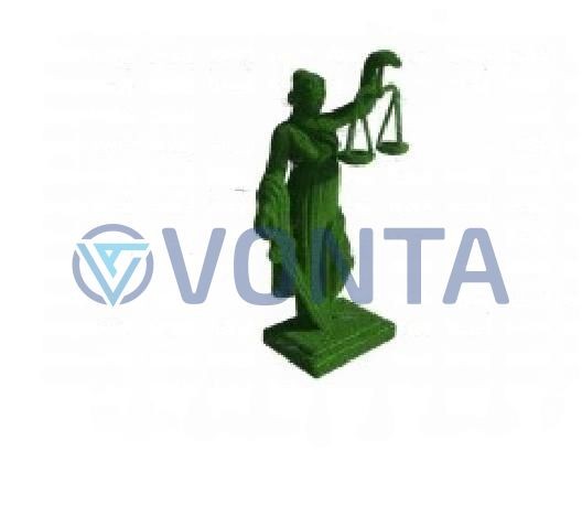 Топиари скульптура Фемида, h=200 см — газон Eco