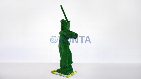 Топиари статуя РОДИНА МАТЬ, h=300см – газон Есо