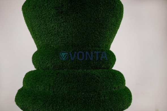 Топиари шахматы королева, h=200 см — газон Eco