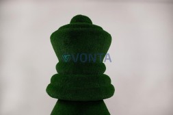 Топиари шахматы королева, h=200 см — газон Eco