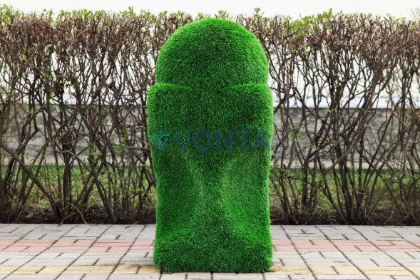 Топиари ваза с шаром — газон Eco Green