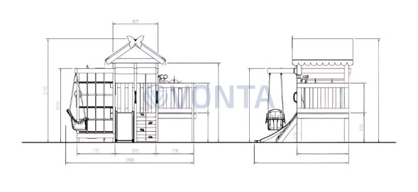 Детская площадка Савушка Baby play 6
