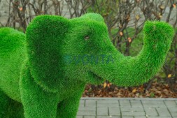 Топиари слон Патрик — газон Deluxe Green