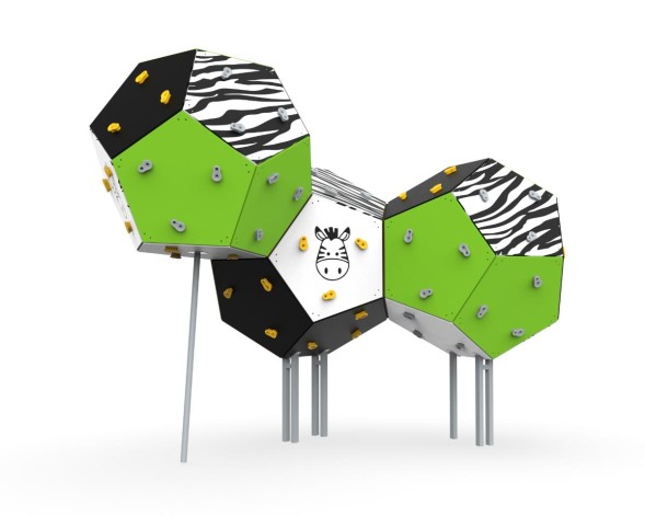 Лаз-додекаэдр «Зебра» Тип 3, 550.06.03