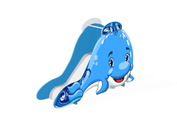 Горка “Кит с художественной росписью” Нгр=760, ГР-09Х