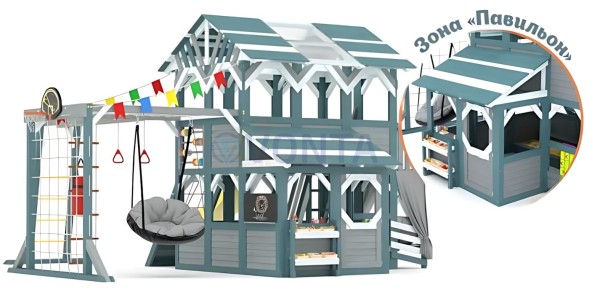 Детский игровой комплекс Савушка PlayHouse-4