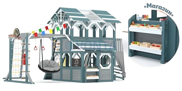 Детский игровой комплекс Савушка PlayHouse-4