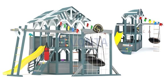 Детский игровой комплекс Савушка PlayHouse-4