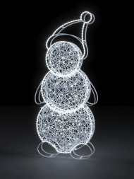 Светодиодная фигура Снеговик композит 200 см., (SR240)