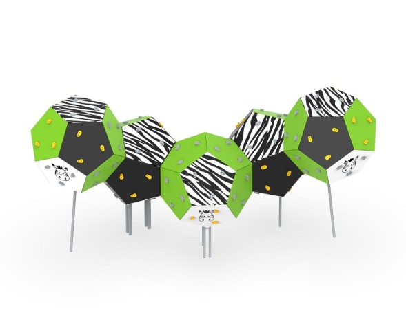 Лаз-додекаэдр «Зебра» Тип 5, 550.06.05