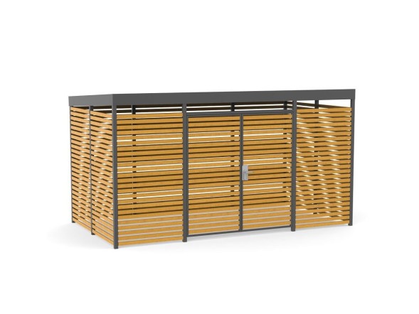 Контейнерная площадка для ТБО «Бункер» на 3 контейнера, 255.04.03