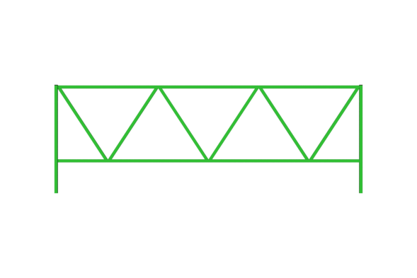 Ограждение металлическое, МФ-12