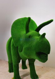 Топиари динозавр трицератопс, h=240 см — газон Eco