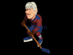 Топиари хоккеист- газон Eco