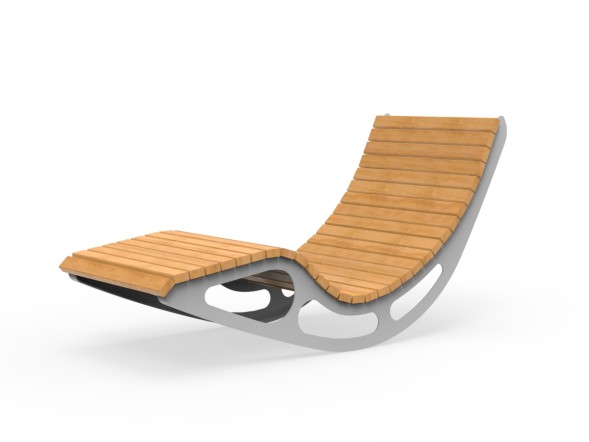 Шезлонг-качалка «Премиум», 171.05