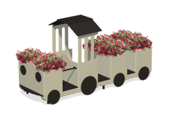 Цветочница “Паровозик”, МФ-77