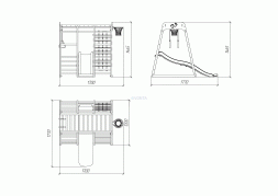 Детский комплекс Савушка Непоседа 1 shiitake