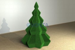 Топиари елочка звездочка — газон Eco