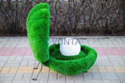Топиари ракушка — газон Eco Green