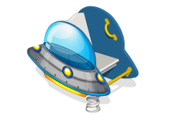 Качалка на пружине “НЛО”, КБ-20Х