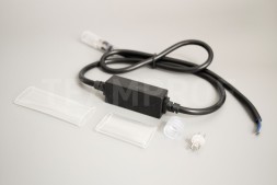 Комплект для TPF-DL-2W-100-240, 1А, без вилки, чёрный (ПЯТЬ ЧАСТЕЙ)