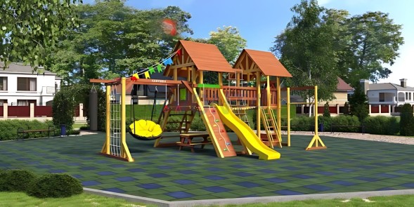 Детская площадка Савушка Люкс 9 Comfort