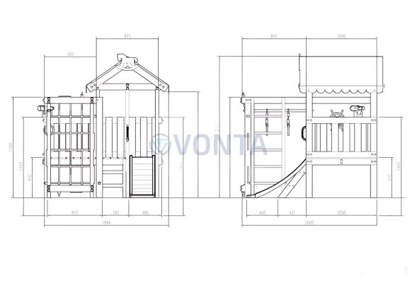 Игровой комплекс Савушка Baby club 1