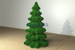 Топиари кучерявая сосна — газон Eco