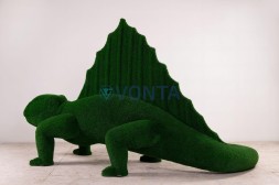 Топиари динозавр диметродон — газон Есо