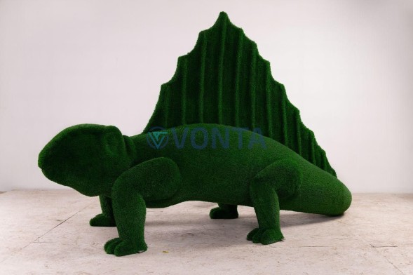 Топиари динозавр диметродон — газон Есо