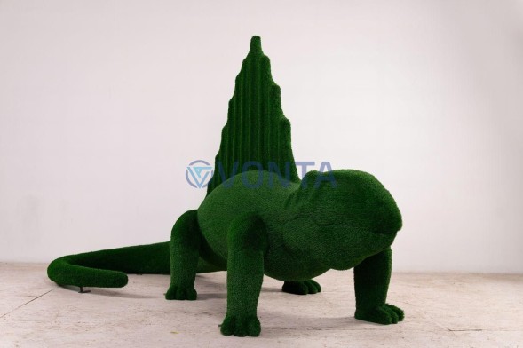 Топиари динозавр диметродон — газон Есо