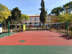 Волейбольные стойки с регулируемой высотой и закладными стаканами, СО-19.2