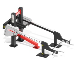 Уличный силовой тренажер для комбинированного жима на верхнюю и нижнюю часть тела, мышцы кора, УТН-07Г
