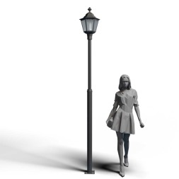 Фонарь уличный Пушкин мини 1