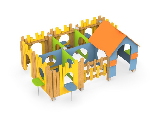 Дворик-лабиринт «Деревенька», 322.01 исп.1