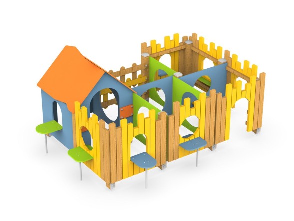 Дворик-лабиринт «Деревенька», 322.01 исп.1