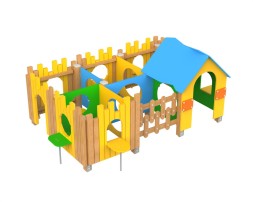 Дворик-лабиринт «Деревенька», 322.01 исп.1