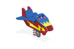 Качалка на пружине “Истребитель”, КБ-19.3