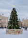 Уличная каркасная елка «Беловежская» 25 м