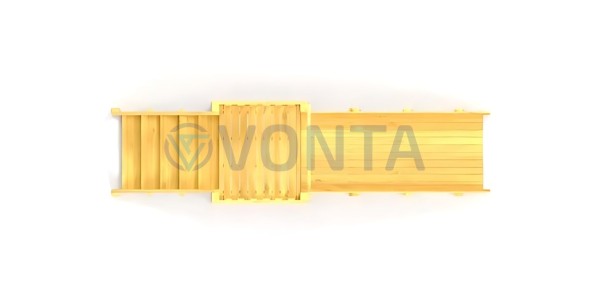 Зимняя горка Савушка Зима Wood-1