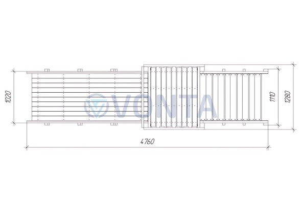 Зимняя горка Савушка Зима Wood-1