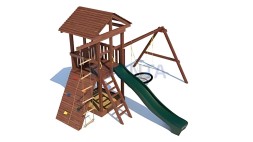Детская площадка CustWood Family F3