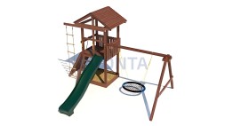 Детская площадка CustWood Family F3