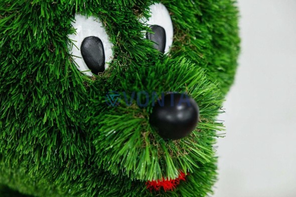 Топиари мышка Зефирка — газон Deluxe Green + Eco