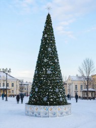 Уличная каркасная сосна «Уральская» 13 м