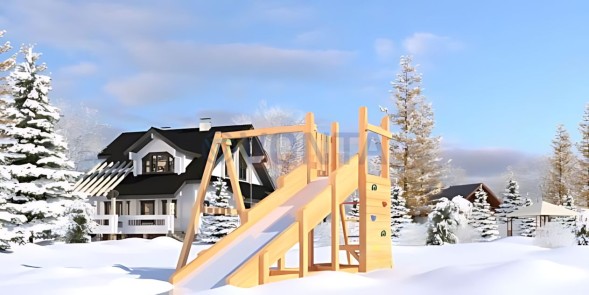 Детская площадка Савушка Мастер 6 с качелями (4 сезона)