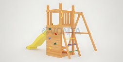 Детская площадка Савушка Мастер 6 с качелями (4 сезона)