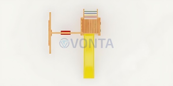 Детская площадка Савушка Мастер 6 с качелями (4 сезона)